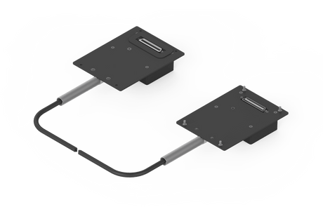 Bug-O 10' Remote Control Cables MDS-1060-10 for welding equipment, with multi-pin connectors, on white background.