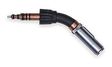MK Products 45 Degree EZ-Lock Barrel - 400Amp Water Cooled - 003-2316, a high-performance welding component designed for improved access and efficiency in demanding industrial applications.

