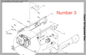 Assembly body specifically designed for MK Products Cobra SX welding systems. Features robust construction for industrial use, precision engineering for optimal functionality, and durable design for long-lasting performance. This high-quality component ensures consistent welding results and enhances overall system efficiency. The Cobra SX body assembly is an essential part for professional welders using Cobra SX systems, providing reliable performance in demanding welding environments and maintaining the in
