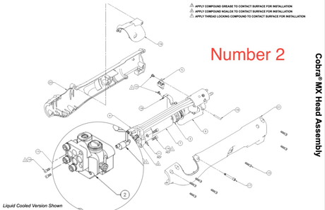 Front body assembly specifically designed for MK Products Cobra MAX, MX, and X welding systems. Features robust construction for industrial use, precision engineering for optimal functionality, and durable design for long-lasting performance. This high-quality component ensures consistent welding results and enhances overall system efficiency. The front body assembly is an essential part for professional welders using Cobra MAX, MX, or X systems, providing reliable performance in demanding welding environme