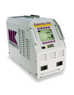 MK Products Cobratig 150 Orbital Power Supply - 254-153, a specialized power source designed for precise and consistent orbital TIG welding applications in various industries.

