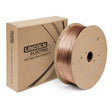 Lincoln Electric box with .045 MUREMATIC S4+ copper welding wire spool, 60# EDM23346315—essential welding equipment.