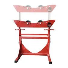 Mathey Dearman B&B Megas Roller - 3806 - Mega Roller with 6,000 lbs capacity, 4"-48" pipe range, and 28"-33" operation height for versatile and stable pipe support

