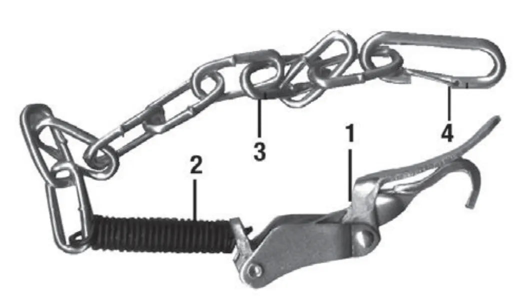 Mathey Dearman Chain, 2/0 Straight Link Coil - 01.0577.001, a durable and precise chain component for smooth power transmission in Mathey Dearman pipe cutting and beveling machines.

