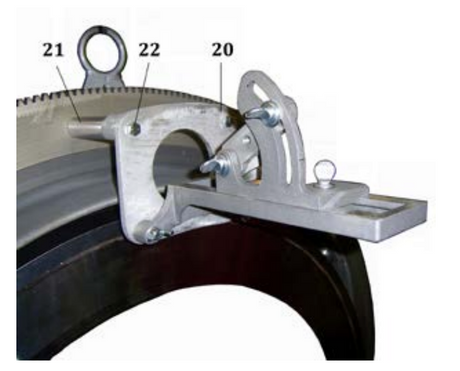 Mathey Dearman Extension Plate - 03.0106.008, a precision-engineered component for extending the capabilities and reach of Mathey Dearman pipe cutting and beveling machines.

