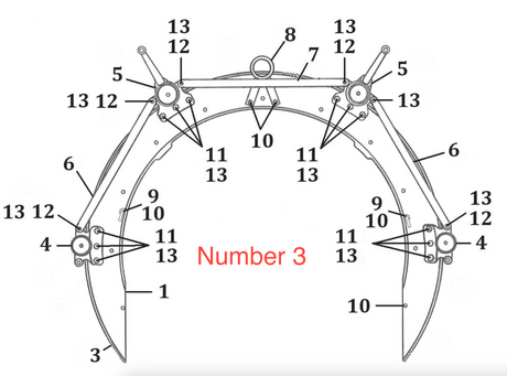 Mathey Dearman Ring Gear 8SA - 03.0108.002, a precision-engineered component ensuring smooth and accurate rotational movement in Mathey Dearman 8SA series pipe cutting and beveling machines.

