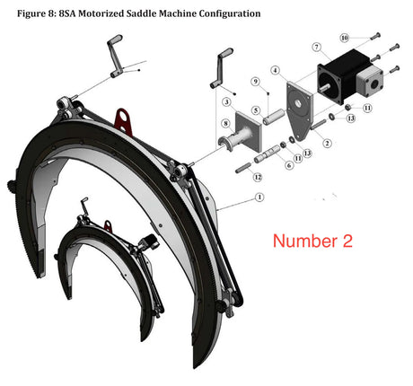 Mathey Dearman Threaded Stud, 3/8-16NC x 1 7/8 - 01.0194.006, a precision-engineered fastening component for secure and reliable connections in industrial applications.

