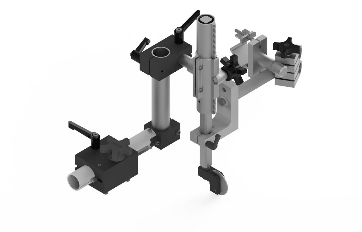 Bug-O H.D. PANOGRAPH PAN-1150 welding tool with adjustable arms, levers, and clamps for precise weld positioning—WeldingMart.