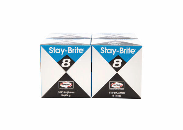 Harris - Stay Brite® 8 Lead-Free Solid Wire Solder #8 3/32 X 1# SPOOL X 4 LB PKG - SB851