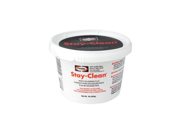 Harris Stay-Clean Paste Soldering Flux - One Pound Jar - (12 Pack) - SCPF1