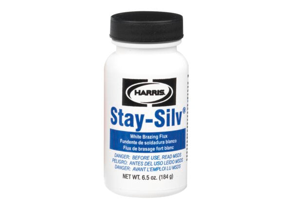 Harris - Stay-Silv® White Paste Brazing Flux - 6.5 Ounce Jar - (24 Pack) - SSWF7