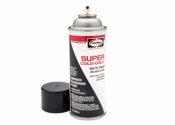 Harris Super Cold-Galv Zinc-Galvanizing Solution 13oz. Spray Can- SUPCG0D13