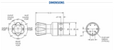 Harris Model 701-015-000-A - 701015000A - High Purity Regulator