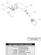 MK Products 60 Degree Fixed Barrel - Air/Water Cooled - 003-2342