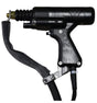 TruWeld TWE18500 Medium Duty Stud Gun—black handheld welding tool with trigger handle, bottom hose, and front nozzle.