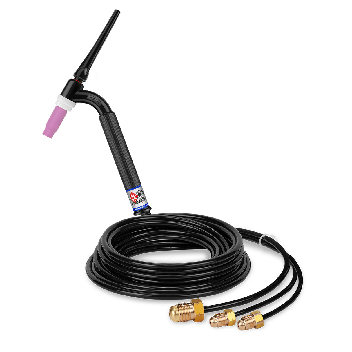 CK Worldwide - Tl312 Fx - 350 Amp Flex Head Tig Torch, Water-Cooled, 12.5' Standard Cables, Trim Line - Tl312 Fx