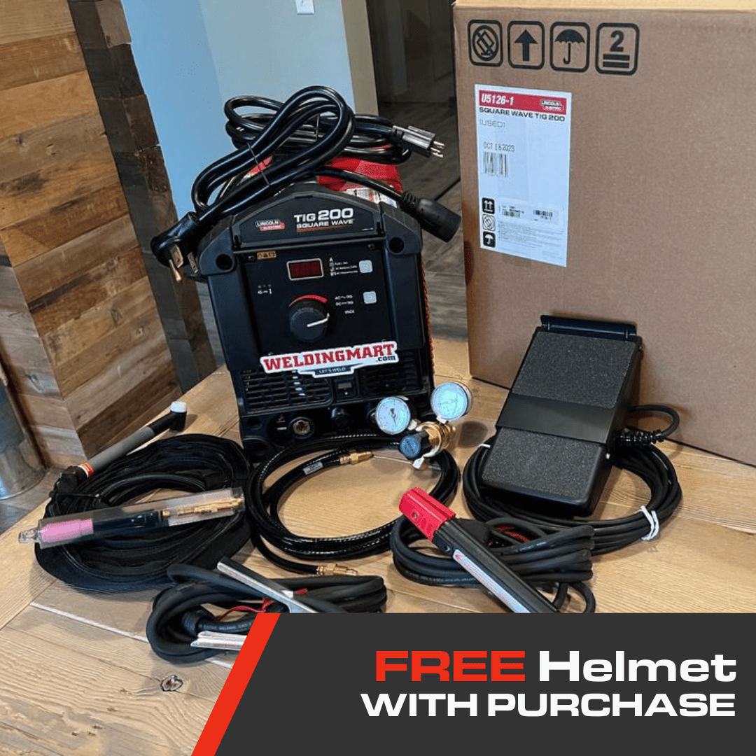 Lincoln Square Wave TIG 200 AC/DC TIG Welder
