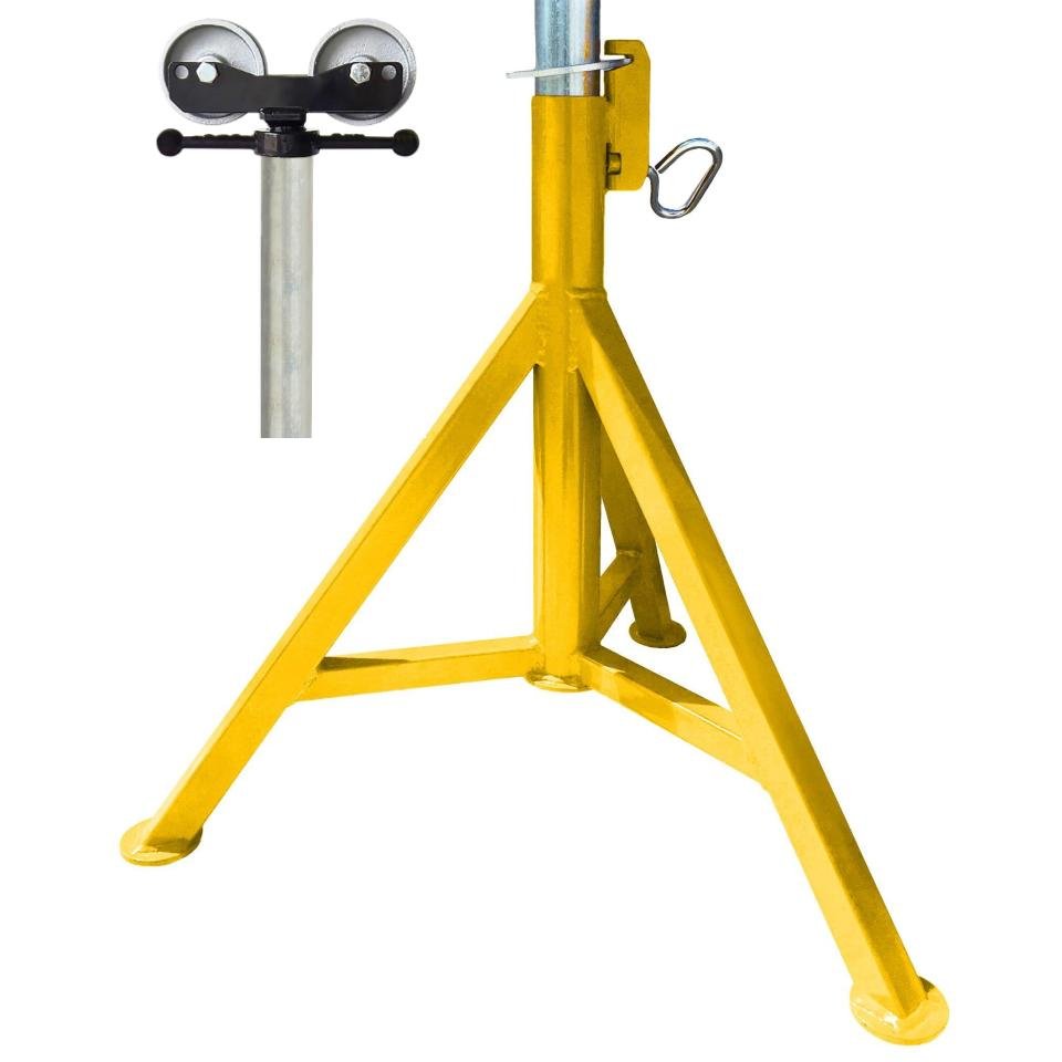 B&B Sumner Hi Pro-Jack Fixed Leg Pipe Jack Steel Wheels - 4100SWH