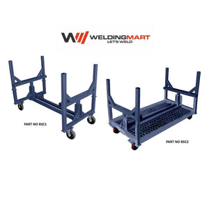 B&B Sumner Bundle Stacker Cart Series – 1,000 lb Capacity Carts for Bundled Pipe, Tube, and Conduit