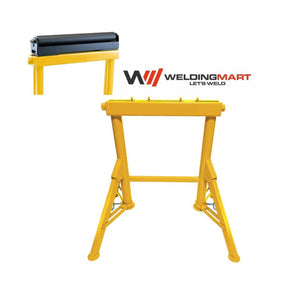 B&B Sumner High Adjust-A-Roll - Folding Pipe Roller - 32" Height