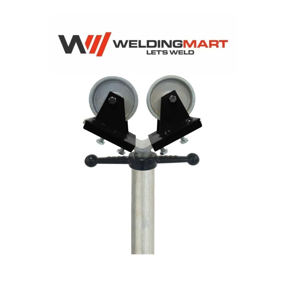 B&B Sumner Pipe Jack Stainless Steel Wheel Head – 2,000 lb Capacity – SSWH2