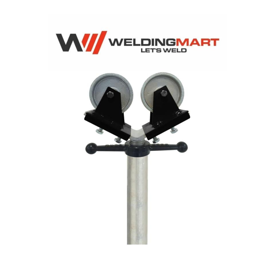 B&B Sumner Pipe Jack Steel Wheel Head – 2,000 lb Capacity – SWH2