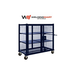 B&B Sumner Stor Cage Cart Series – Secure Mesh Storage Carts, 48" & 60"