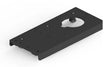 Bug-O CARRIAGE 18" BUG-5260 welding carriage metal plate, cutout fits over roller, 4 mounting holes, durable welding accessory.