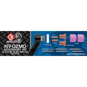 CK Worldwide - 8 Series Low Profile Accessory Kit For Ck24 / Ck24W Style Tig Torches - Kit-Ozmo - WeldingMart.com