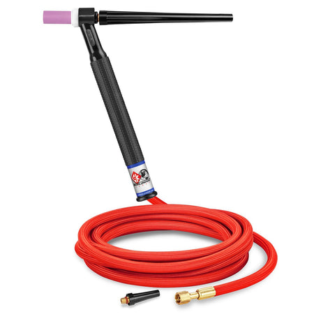 CK Worldwide - Ck112Hsf - 125 Amp Rigid Head Tig Torch, Gas-Cooled, 12.5' Superflex Cables - Ck112Hsf - WeldingMart.com