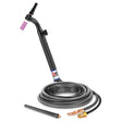CK Worldwide - Ck1312Vh Fx - 130 Amp Flex Head Tig Torch With Valve, Gas-Cooled, 12.5' Standard Cables - Ck1312Vh Fx - WeldingMart.com