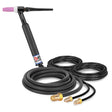 CK Worldwide - Ck18-12-R - 400 Amp Rigid Head Tig Torch, Water-Cooled, 12.5' Standard Cables - Ck18-12-R - WeldingMart.com