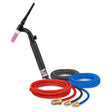 CK Worldwide - Ck18V-12Sf Fx - 350 Amp Flex Head Tig Torch With Valve, Water-Cooled, 12.5' Superflex Cables - Ck18V-12Sf Fx - WeldingMart.com