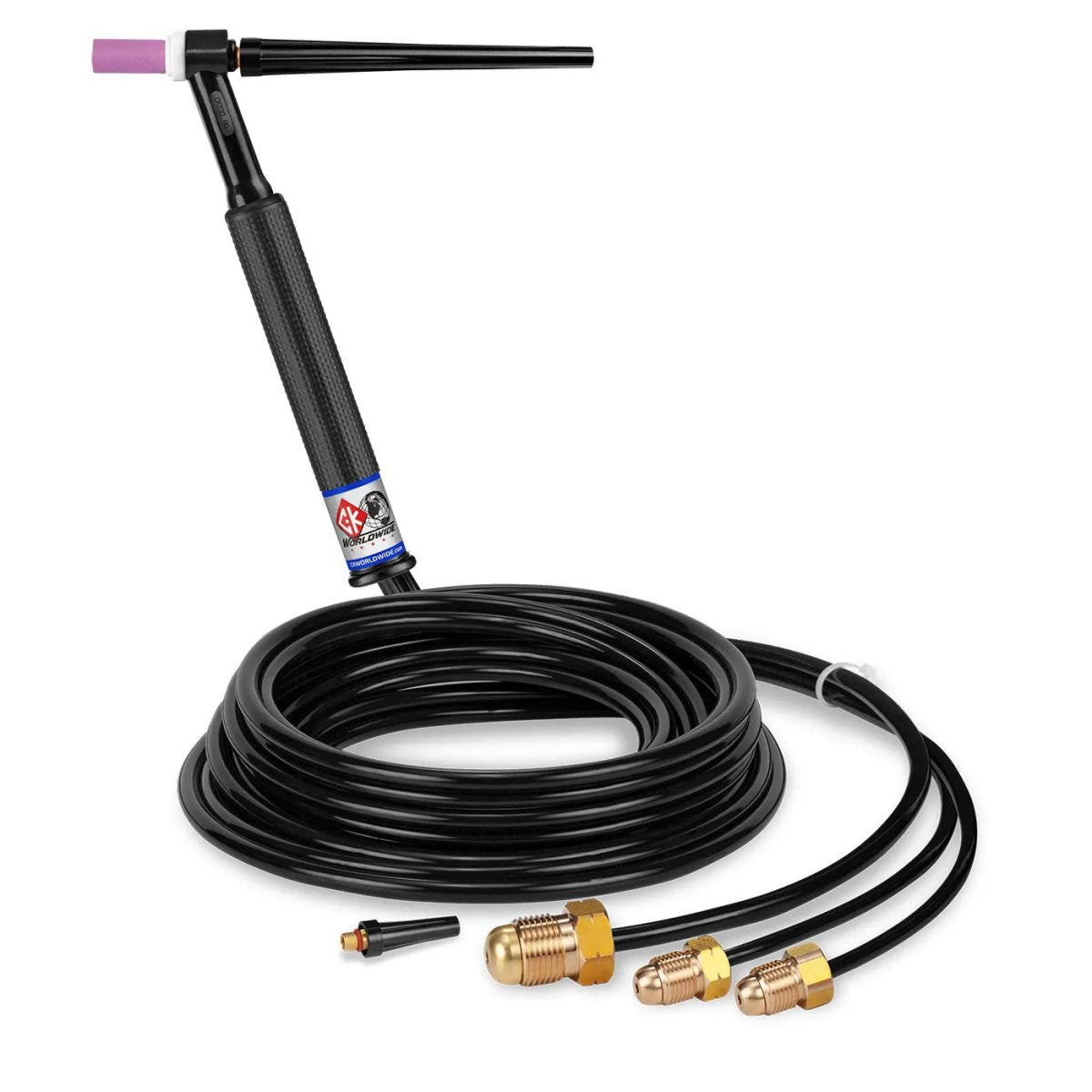 CK Worldwide - Ck2312 - 300 Amp Rigid Head Tig Torch, Water-Cooled, 12.5' Standard Cables - Ck2312 - WeldingMart.com