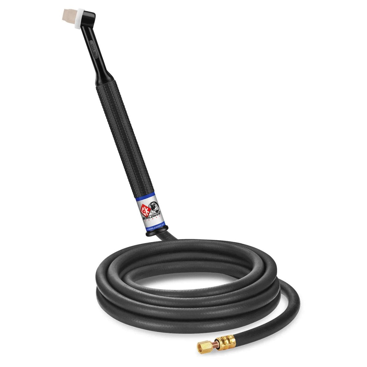 CK Worldwide - Ck24-12-R Rg - 80 Amp Rigid Head Tig Torch, Gas-Cooled, 12.5' Standard Cables - Ck24-12-R Rg - WeldingMart.com