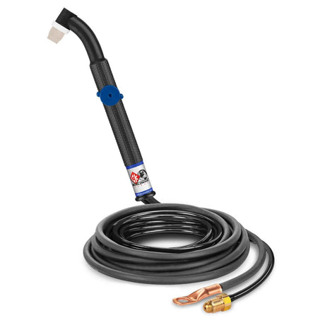 CK Worldwide - Ck24V-12-2 Fx - 90 Amp Flex Head Tig Torch With Valve, Gas-Cooled, 12.5' Standard Cables - Ck24V-12-2 Fx - WeldingMart.com