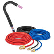 CK Worldwide - Ck25-25Sf - 250 Amp Flex Head Tig Torch, Water-Cooled, 25' Superflex Cables - Ck25-25Sf - WeldingMart.com