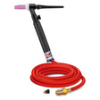 CK Worldwide - Ck26V-12-Rsf Rg - 200 Amp Rigid Head Tig Torch With Valve, Gas-Cooled, 12.5' Superflex Cables - Ck26V-12-Rsf Rg - WeldingMart.com