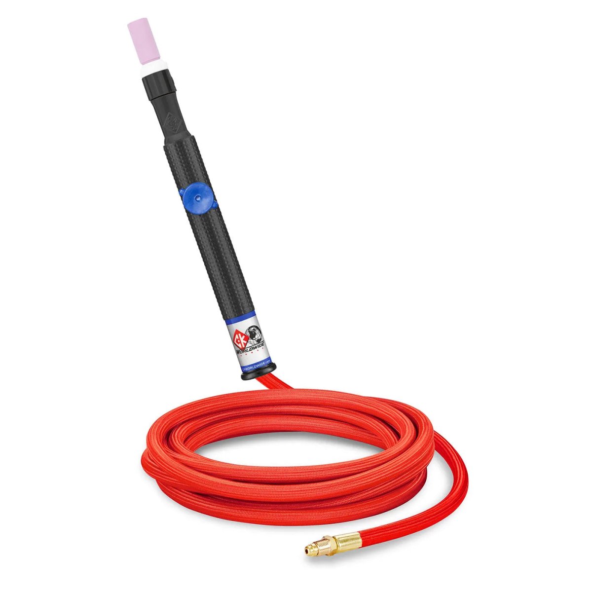 CK Worldwide - Ck9Pv-12-Rsf - 125 Amp Nan Tig Torch With Valve, Gas-Cooled, 12.5' Superflex Cables - Ck9Pv-12-Rsf - WeldingMart.com