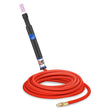 CK Worldwide - Ck9Pv-25-R - 125 Amp Nan Tig Torch With Valve, Gas-Cooled, 25' Standard Cables - Ck9Pv-25-R - WeldingMart.com