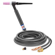 CK Worldwide - Ckc1512Nsf - 150 Amp Rigid Head Tig Torch, Gas-Cooled, 12.5' Superflex Cables - Ckc1512Nsf - WeldingMart.com