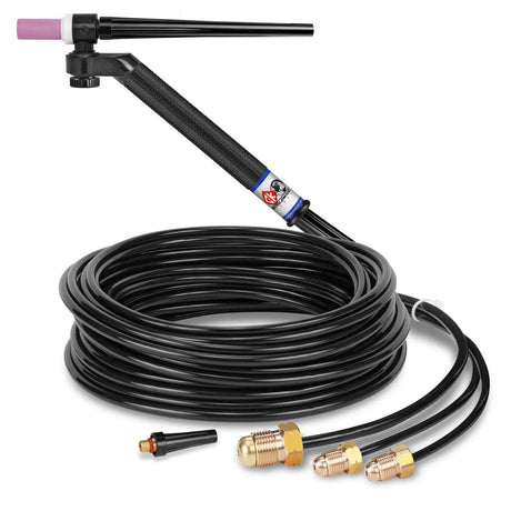 CK Worldwide - Fl2325 - 230 Amp Flex-Loc Tig Torch, Water-Cooled, 25' Standard Cables - Fl2325 - WeldingMart.com