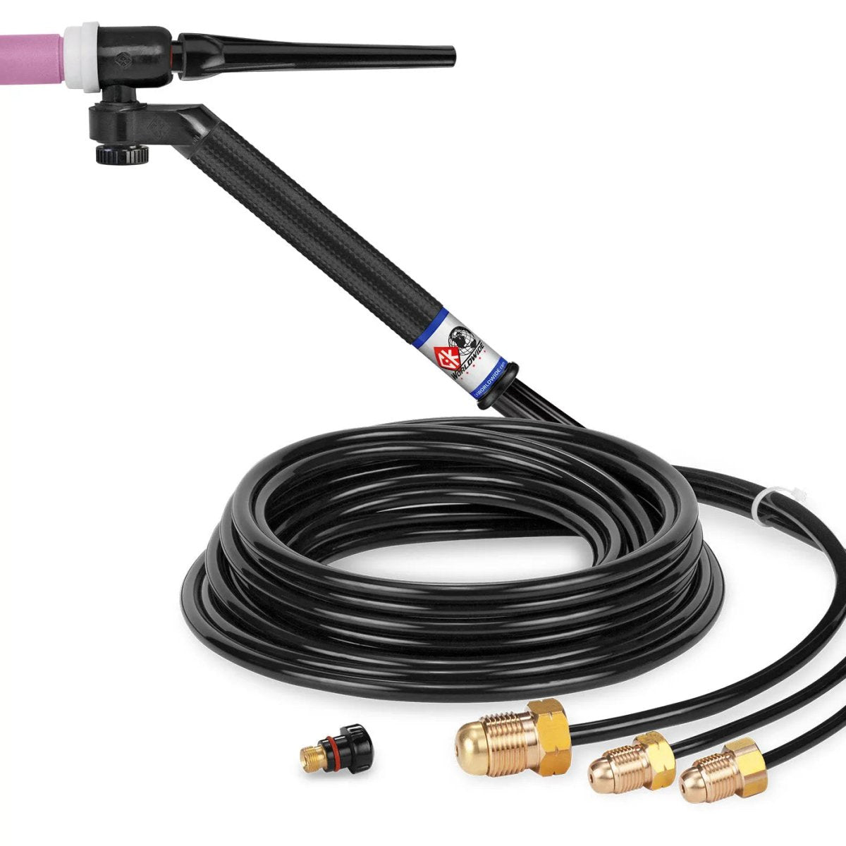 CK Worldwide - Fl2512 - 250 Amp Flex-Loc Tig Torch, Water-Cooled, 12.5' Standard Cables - Fl2512 - WeldingMart.com