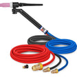 CK Worldwide - Fl2512Sf - 250 Amp Flex-Loc Tig Torch, Water-Cooled, 12.5' Superflex Cables - Fl2512Sf - WeldingMart.com