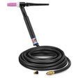 CK Worldwide - Tl2125H Rg - 200 Amp Rigid Head Tig Torch, Gas-Cooled, 12.5' Standard Cables, Trim Line - Tl2125H Rg - WeldingMart.com