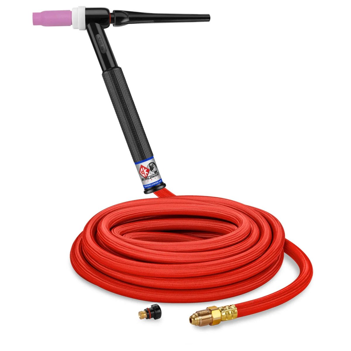 CK Worldwide - Tl2125Hsf Rg - 200 Amp Rigid Head Tig Torch, Gas-Cooled, 12.5' Superflex Cables, Trim Line - Tl2125Hsf Rg - WeldingMart.com