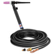 CK Worldwide - Tl2125Vn Rg - 200 Amp Rigid Head Tig Torch With Valve, Gas-Cooled, 12.5' Standard Cables, Trim Line - Tl2125Vn Rg - WeldingMart.com