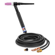 CK Worldwide - Tl26-12-2Sf Rg - 200 Amp Rigid Head Tig Torch, Gas-Cooled, 12.5' Superflex Cables, Trim Line - Tl26-12-2Sf Rg - WeldingMart.com