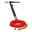 CK Worldwide - Tl26V-12-Rsf Rg - 200 Amp Rigid Head Tig Torch With Valve, Gas-Cooled, 12.5' Superflex Cables, Trim Line - Tl26V-12-Rsf Rg - WeldingMart.com
