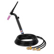 CK Worldwide - Tl312V Fx - 350 Amp Flex Head Tig Torch With Valve, Water-Cooled, 12.5' Standard Cables, Trim Line - Tl312V Fx - WeldingMart.com